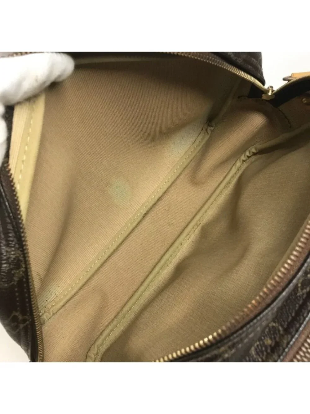 ★SOLD★ Louis Vuitton Shoulder Bag Reporter PM Lipoter PM Monogram Canvas Brown - Picture 6 of 9